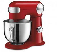 Cuisinart - Precision Master 5.5 Quart Stand Mixer - Red - Left View