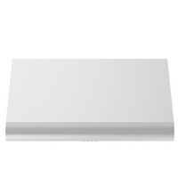 ZLINE - 36 inches - Externally Vented & Convertible - Under cabinet Range Hood - Brushed Stainles... - Left View