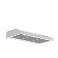 ZLINE - 30 inches - Externally Vented - Under cabinet Range Hood - Brushed Stainless Steel - Left View