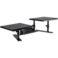 Allsop - Monitor Stand - Black - Left View