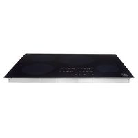 ZLINE - 30 in. Induction Cooktop with 4 burners (RCIND-30) - Black - Left View