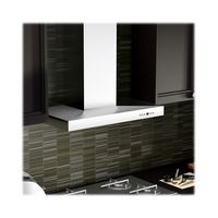 ZLINE - 30 inches - Externally Vented - Wall Range Hood - Brushed Stainless Steel - Left View