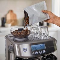 Breville - the Barista Pro™ with a ThermoJet heating system, 3 second heat up time and precise es... - Left View
