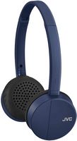 JVC - FLATS Wireless On-Ear Headphones - Blue - Left View