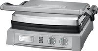 Cuisinart - Griddler Deluxe Electric Griddle - Stainless Steel - Left View