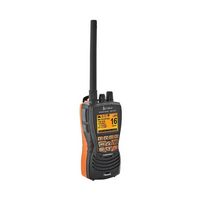 Cobra - Marine 2-Way Radio - Black/Orange - Left View