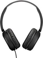 JVC - Powerful Sound On Ear Headphones - Black - Left View