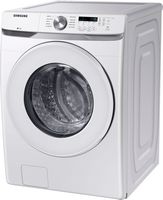 Samsung - 4.5 Cu. Ft. High Efficiency Stackable Smart Front Load Washer with Vibration Reduction ... - Left View