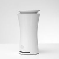 uHoo - Smart Indoor Air Quality Monitor - White - Left View