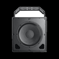 JBL - All-Weather 12” 1600W 2-way Loudspeaker, (Each) - Black - Left View