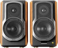 Edifier - S1000MKII Audiophile Active Bookshelf 2.0 Speakers, Computer Speakers - 120W Optical In... - Left View
