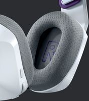 Logitech - G733 LIGHTSPEED Wireless Gaming Headset for PS4, PC - White - Left View