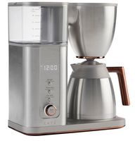 Café - Smart Drip 10-Cup Coffee Maker with WiFi - Brushed Stainless Steel - Left View