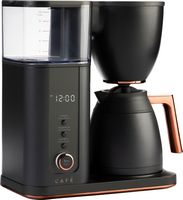 Café - Smart Drip 10-Cup Coffee Maker with WiFi - Matte Black - Left View