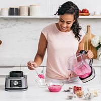 Ninja - Foodi Power Blender & Processor System, Smoothie Bowl Maker & Nutrient Extractor*, 1400WP... - Left View