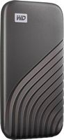 WD - My Passport 1TB External USB Type-C Portable SSD - Space Gray - Left View