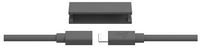 Logitech - MeetUp Microphone Extension Cable - 33 FT - Gray - Left View