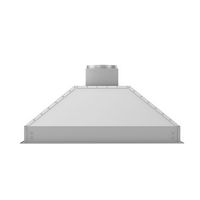 ZLINE - 40 inches - Externally Vented - Range Hood Insert - Silver - Left View