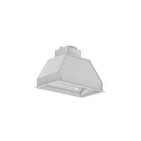 ZLINE - 28 inches - Externally Vented - Range Hood Insert - Stainless Steel - Left View