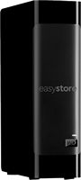 WD - easystore 14TB External USB 3.0 Hard Drive - Black - Left View