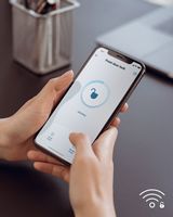 eufy Security - Smart Lock Wi-Fi Replacement Deadbolt with eufy App|Keypad|Biometric Access - Black - Left View