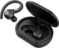 JLab - Epic Air Sport ANC True Wireless Earbuds - Black - Left View