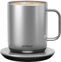 Ember - Temperature Control Smart Mug² - 10 oz - Stainless Steel - Left View