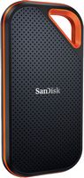 SanDisk - Extreme Pro Portable 1TB External USB-C NVMe SSD - Black - Left View