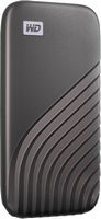 WD - My Passport 2TB External USB Type-C Portable SSD - Space Gray - Left View