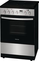 Frigidaire - 1.9 Cu. Ft. Freestanding Electric Range with Smoothtop and Hidden Bake Element - Sta... - Left View