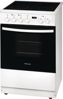 Frigidaire - 1.9 Cu. Ft. Freestanding Electric Smoothtop Range - White - Left View