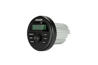 KICKER - KMC2 Gauge-Style Media Center/Radio w/Bluetooth - black - Left View