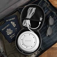 Yogasleep - Dohm + Travel Case - White & Gray - Left View