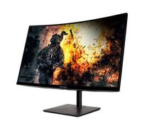 Acer - AOPEN 27HC5R Zbmiipx 27” Curved Full HD VA Gaming Monitor, 240Hz, Adaptive-Sync (Display P... - Left View
