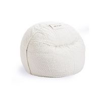 Lovesac - MovieSac in Alpine Swirl Phur - Cream - Left View