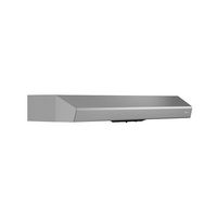 Zephyr - Breeze 30 in. 250 CFM Under Cabinet Range Hood with LED Light - Stainless Steel - Left View