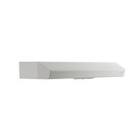 Zephyr - 36 inches - Convertible - Under cabinet Range Hood - Matte White - Left View