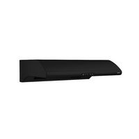 Zephyr - 36 inches - Externally Vented - Under cabinet Range Hood - Black - Left View