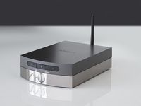Arcam - SoloUno Network Streaming Amplifier - Gray - Left View