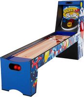 Big Sky Company - 7’3” Roll and Score Compact Arcade Game, Electronic Scoring and Ball Return Sys... - Left View
