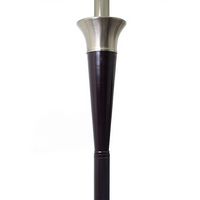 Elegant Designs - 3 Pack Lamp Set (2 Table Lamps, 1 Floor Lamp) - Malbec Black and Brushed Nickel - Left View