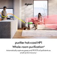 Dyson - Purifier Hot+Cool HP1 - White/White - Left View