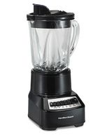Hamilton Beach - Wave Crusher 40-Oz. Multi-Function Blender - BLACK - Left View