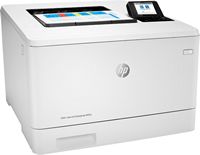 HP - LaserJet Enterprise M455dn Color Laser Printer - White - Left View