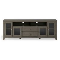 Simpli Home - Cosmopolitan Solid Wood 72 inch Wide Contemporary TV Media Stand For TVs up to 80 i... - Left View