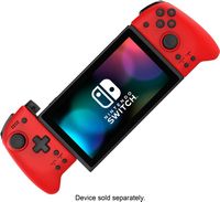 Hori - Split Pad Pro for Nintendo Switch - Red - Left View