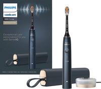 Philips Sonicare - 9900 Prestige Rechargeable Electric Toothbrush with SenseIQ - Midnight - Left View