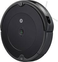 iRobot - Roomba 694 Wi-Fi Connected Robot Vacuum - Charcoal Grey - Left View