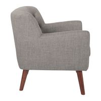 OSP Home Furnishings - Mill Lane Chair - Cement - Left View