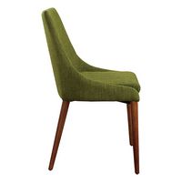 OSP Home Furnishings - 2 Pack Almer Chair - Green - Left View